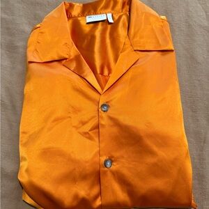 Mens Satin Shirt